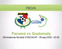 Pronóstico Panamá Guatemala (08 septiembre 2025)
