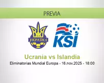 Ucrania vs Islandia