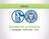 Pronóstico Schalke 04 Holstein (16 enero 2022)