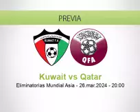 Pronóstico Kuwait Qatar (26 marzo 2024)