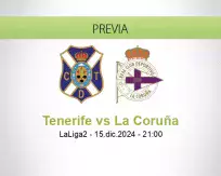 Pronóstico Tenerife La Coruña (15 diciembre 2024)