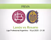 Lanús vs Rosario