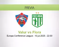 Pronóstico Valur Flora (10 julio 2025)
