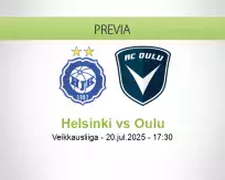 Pronóstico Helsinki Oulu (20 julio 2025)