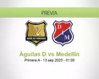 Pronóstico Águilas D Medellín (12 setiembre 2025)