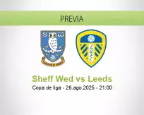 Pronóstico Sheff Wed Leeds (26 agosto 2025)