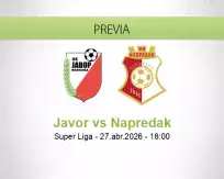 Javor vs Napredak