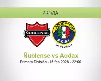 Ñublense vs Audax