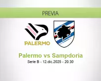 Pronóstico Palermo Sampdoria (12 diciembre 2025)