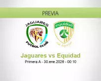 Pronóstico Jaguares Equidad (29 enero 2026)