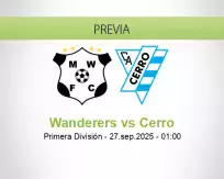 Pronóstico Wanderers Cerro (26 septiembre 2025)