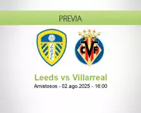 Pronóstico Leeds Villarreal (02 agosto 2025)