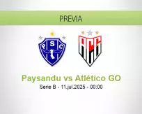 Pronóstico Paysandu Atlético GO (10 julio 2025)