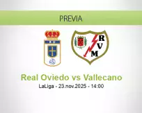 Pronóstico Real Oviedo Vallecano (23 noviembre 2025)
