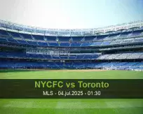 Pronóstico NYCFC Toronto (03 julio 2025)