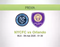 Pronóstico NYCFC Orlando (09 marzo 2025)