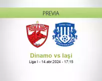 Pronóstico Dinamo Iaşi (14 abril 2024)