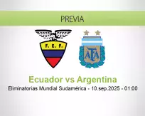 Ecuador vs Argentina