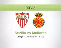 Pronóstico Sevilla Mallorca (22 abril 2024)