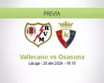 Pronóstico Vallecano Osasuna (20 abril 2024)