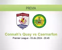 Pronóstico Connah's Quay Caernarfon (03 diciembre 2024)