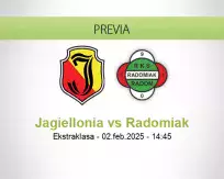 Pronóstico Jagiellonia Radomiak (02 febrero 2025)