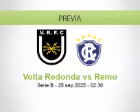Pronóstico Volta Redonda Remo (24 septiembre 2025)