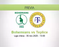 Pronóstico Bohemians Teplice (30 noviembre 2025)