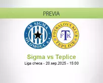 Pronóstico Sigma Teplice (20 septiembre 2025)