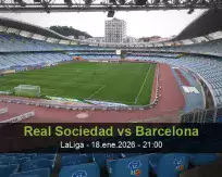 Real Sociedad vs Barcelona