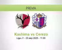 Pronóstico Kashima Cerezo (23 septiembre 2025)