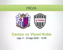 Pronóstico Cerezo Vissel Kobe (23 agosto 2025)