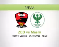 Pronóstico ZED Masry (01 febrero 2025)