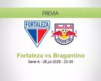 Pronóstico Fortaleza Bragantino (26 julio 2025)