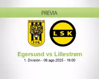 Pronóstico Egersund Lillestrøm (06 agosto 2025)