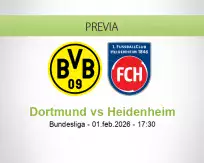 Dortmund vs Heidenheim