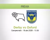 Pronóstico Derby Oxford (18 abril 2026)