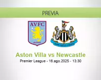 Pronóstico Aston Villa Newcastle (16 agosto 2025)