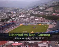 Pronóstico Libertad Dep. Cuenca (04 julio 2025)
