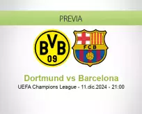 Pronóstico Dortmund Barcelona (11 diciembre 2024)