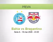 Bahia vs Bragantino