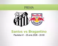 Santos vs Bragantino