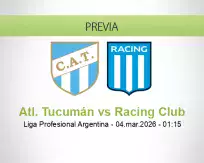 Atl. Tucumán vs Racing Club