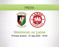 Pronóstico Glentoran Larne (27 septiembre 2025)