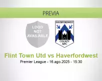 Pronóstico Flint Town Utd Haverfordwest (16 agosto 2025)