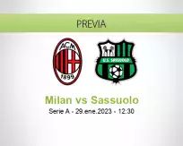 Milan vs Sassuolo
