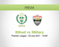 Pronóstico Ittihad Military (05 marzo 2021)