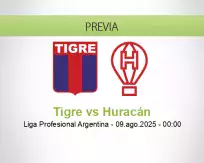 Pronóstico Tigre Huracán (09 agosto 2025)