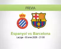Espanyol vs Barcelona