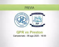 Pronóstico QPR Preston (09 agosto 2025)